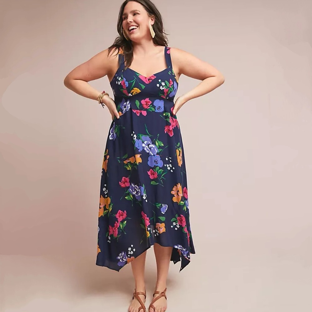 Anthropologie Maeve Vivienne Maxi Dress